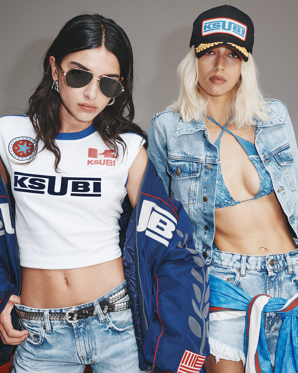 Womens Mowalola Baby Tee Cheetah Tees | Ksubi ++