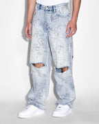 Mens Maxx Unearthly Baggy Denim Jeans - Denim