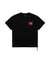 MENS  CHICAGO AND THE STREETS SS BIGGIE TEE BLACK OVERSIZED TEES