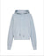 WOMENS  ORIGIN HOODIE ICE MIST OVERSIZED FLEECE