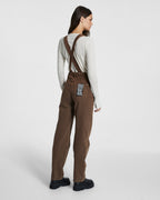 Womens Close Call Overalls Koko Relaxed Jumpsuits - Brown