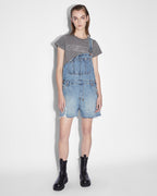 WOMENS EASY CUTOFF OVERALL LIFETIME DRAGGED JUMPSUITS