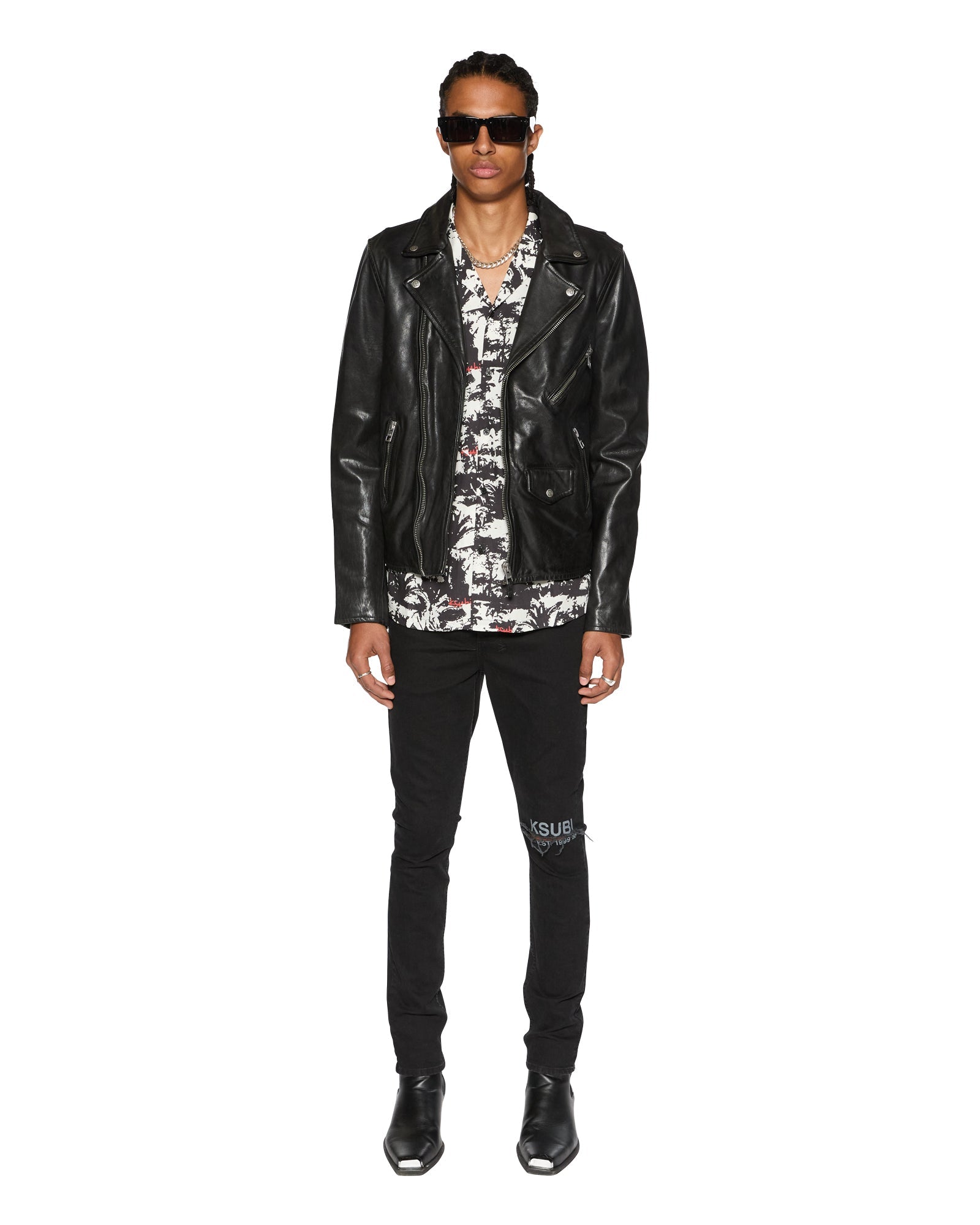 MENS  PALMTREE RESORT SS SHIRT MULTI REGULAR SHIRTS