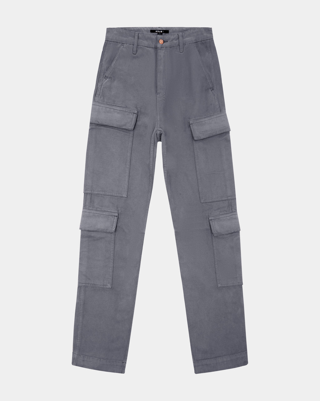 Mens All Hands Cargo Pant Washed Black Relaxed Pants - Black