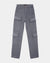 MENS  ALL HANDS CARGO PANT WASHED BLACK RELAXED PANTS