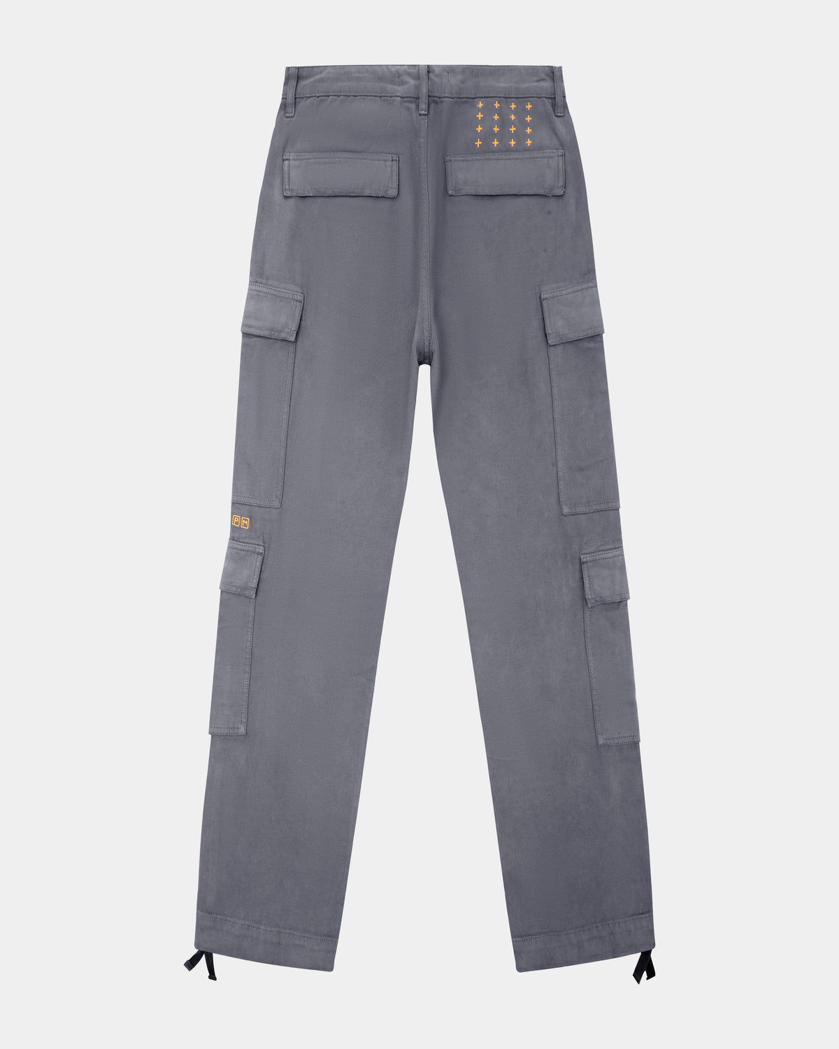 Mens All Hands Cargo Pant Washed Black Relaxed Pants - Black