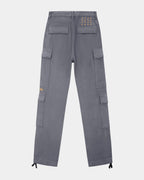 Mens All Hands Cargo Pant Washed Black Relaxed Pants - Black