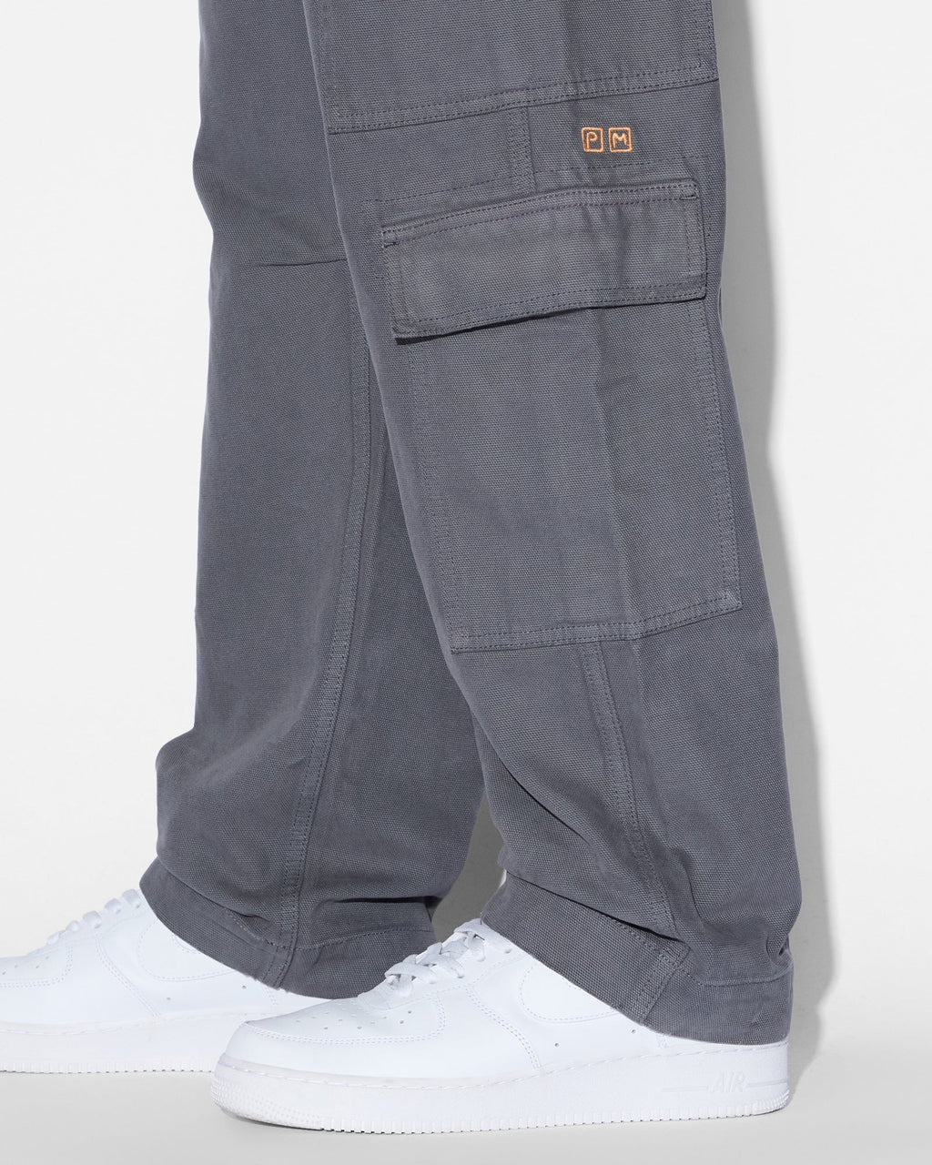 Mens All Hands Cargo Pant Washed Black Relaxed Pants - Black