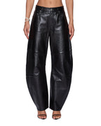 WOMENS BARREL PANT BLACK PANTS