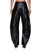 WOMENS BARREL PANT BLACK PANTS