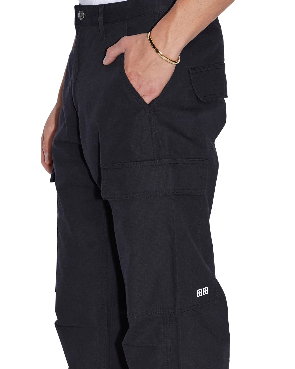 MENS FUGITIVE CARGO PANT BLACK PANTS