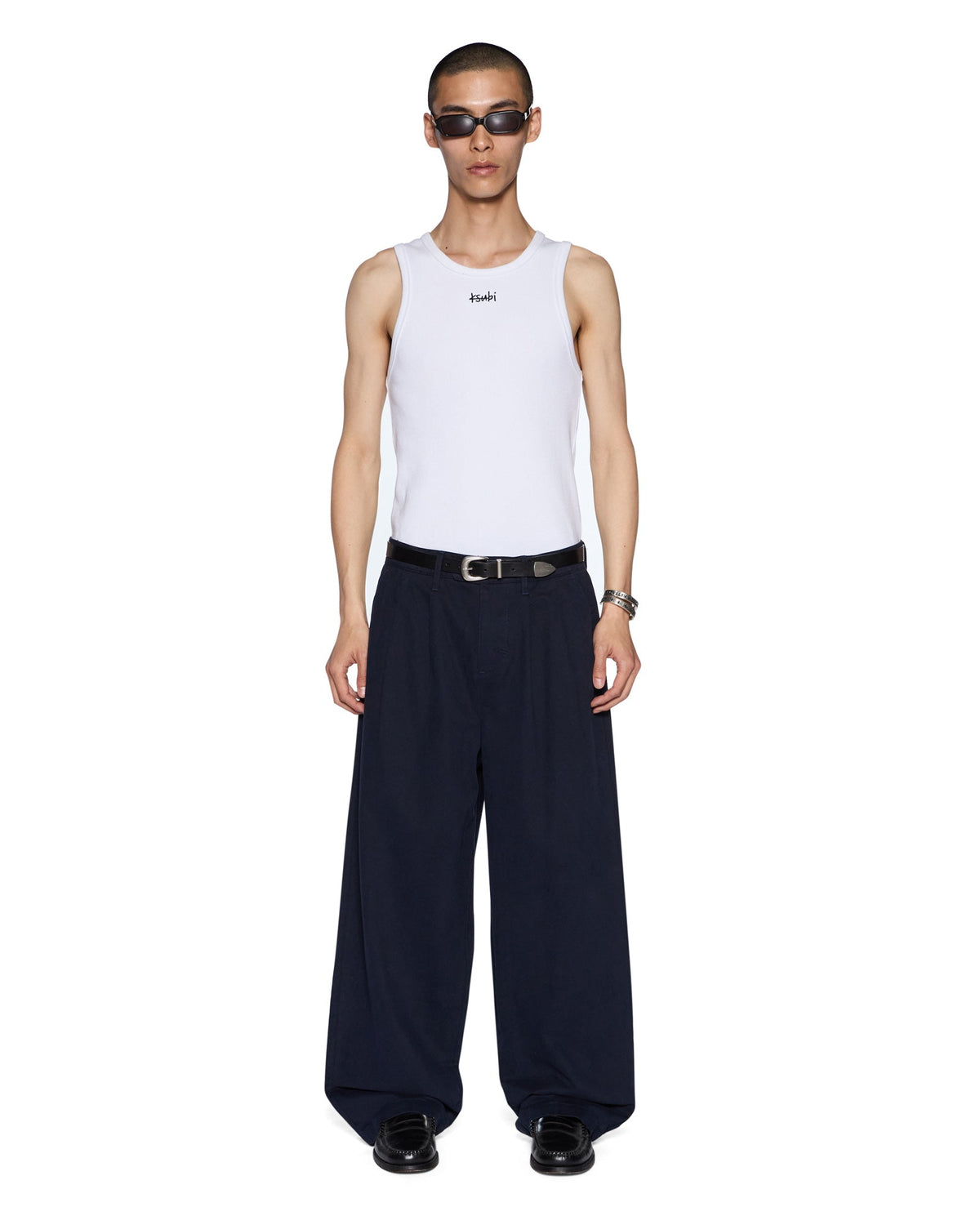 Mens Gatz Pant Navy Relaxed Pants - Navy