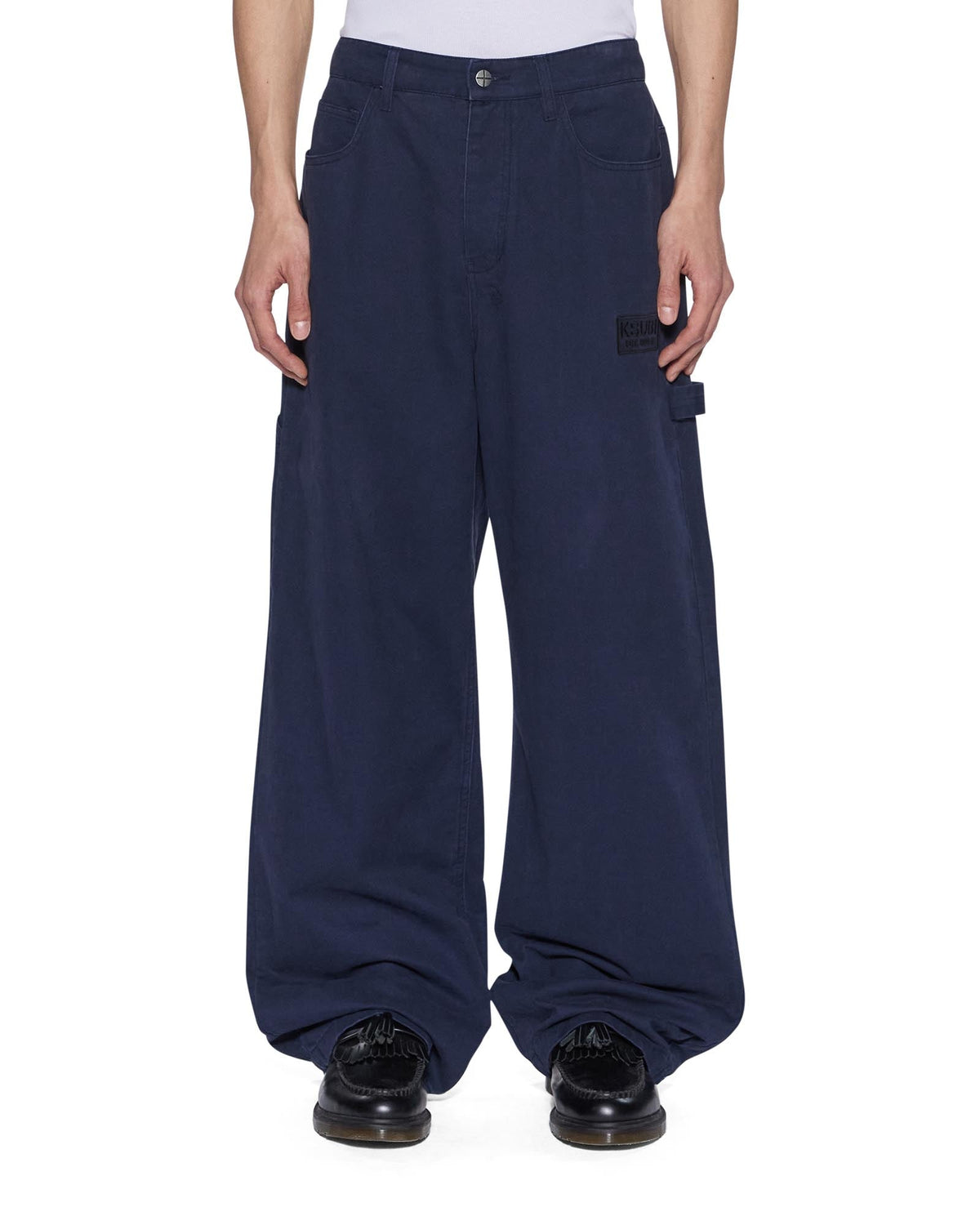 Mens Maxx Work Pant Navy Relaxed Pants - Navy