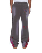 Mens Speedrat Synthesis Trak Pant Charcoal Regular Pants - Grey