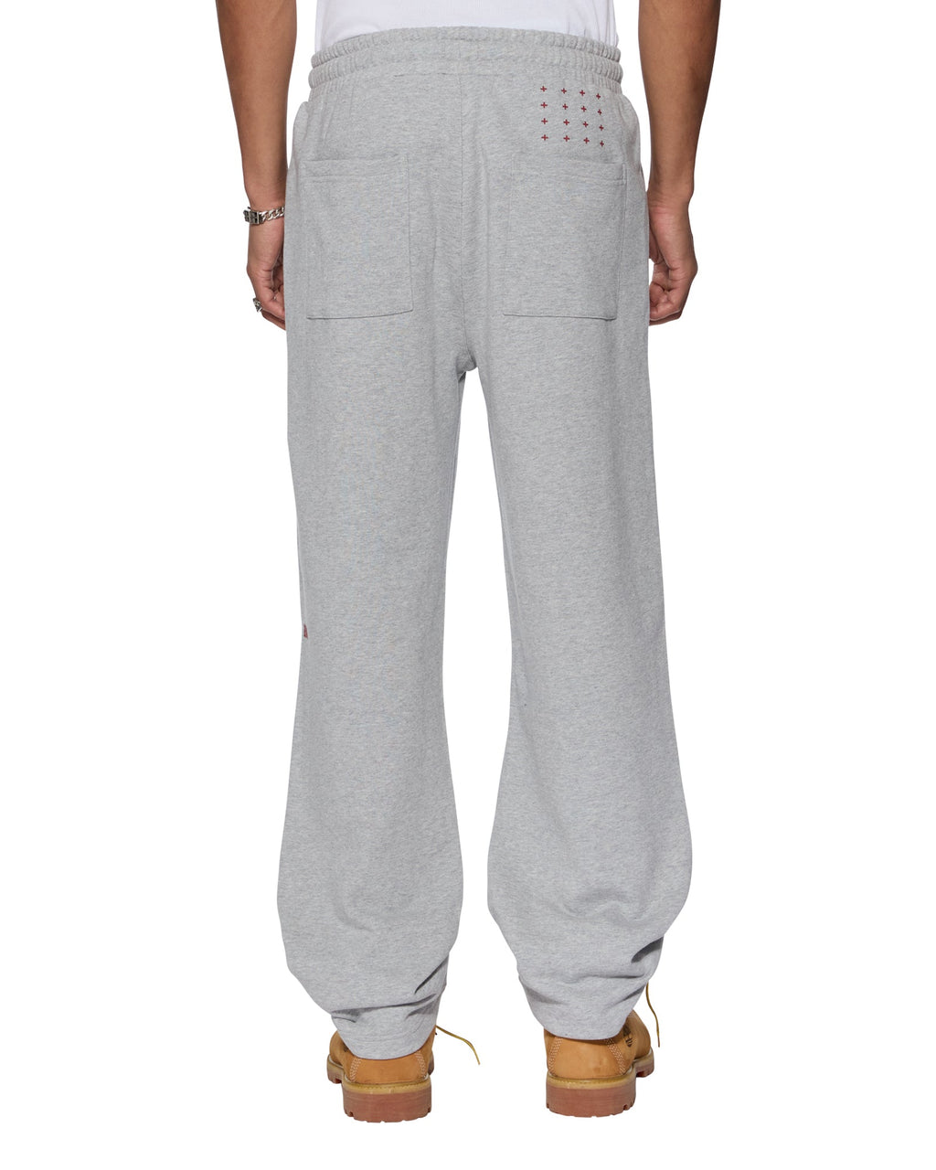 Mens Stinger Synthesis Pant Grey Marle Relaxed Pants - Grey