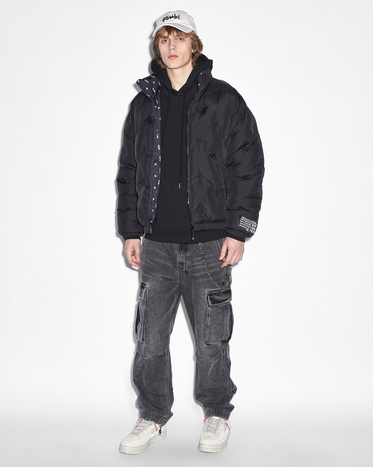 RIOT CARGO PANT ANGST BLACK