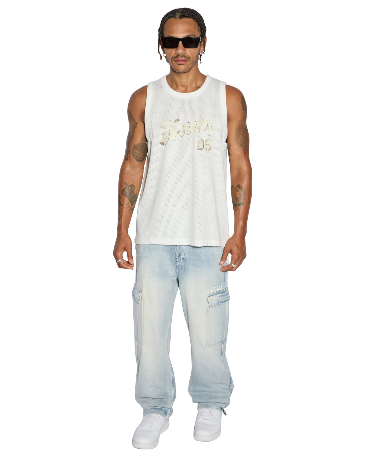 MENS RIOT CARGO PANT BLUE ICE PANTS