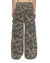 WOMENS  DROPOUT CARGO PANT CAMO BAGGY PANTS