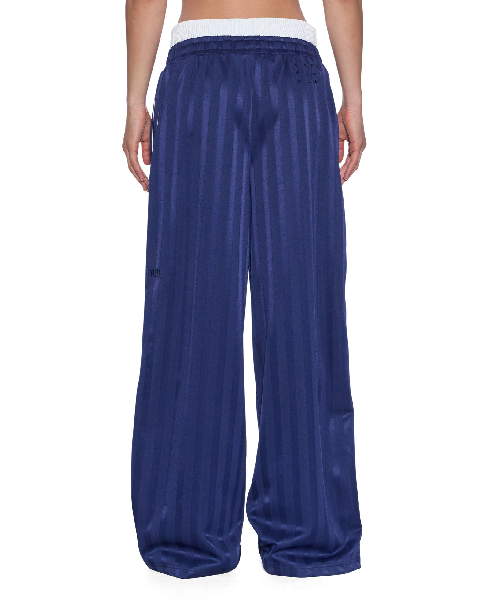 WOMENS  STACKED ORIGIN TRAKPANT NAVY REGULAR PANTS