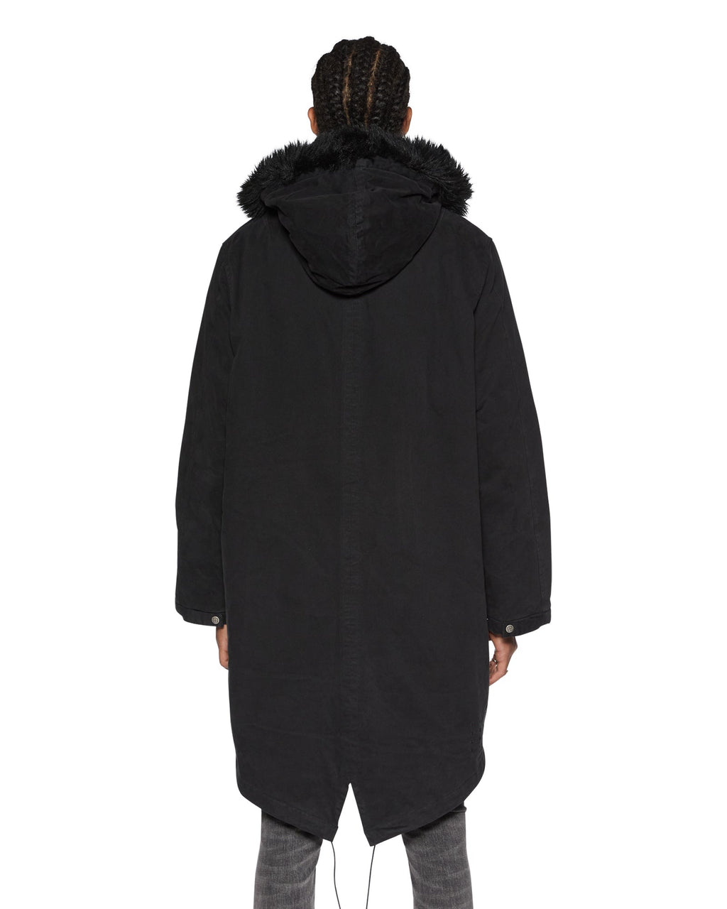 MENS RANGER PARKA OD BLACK JACKETS