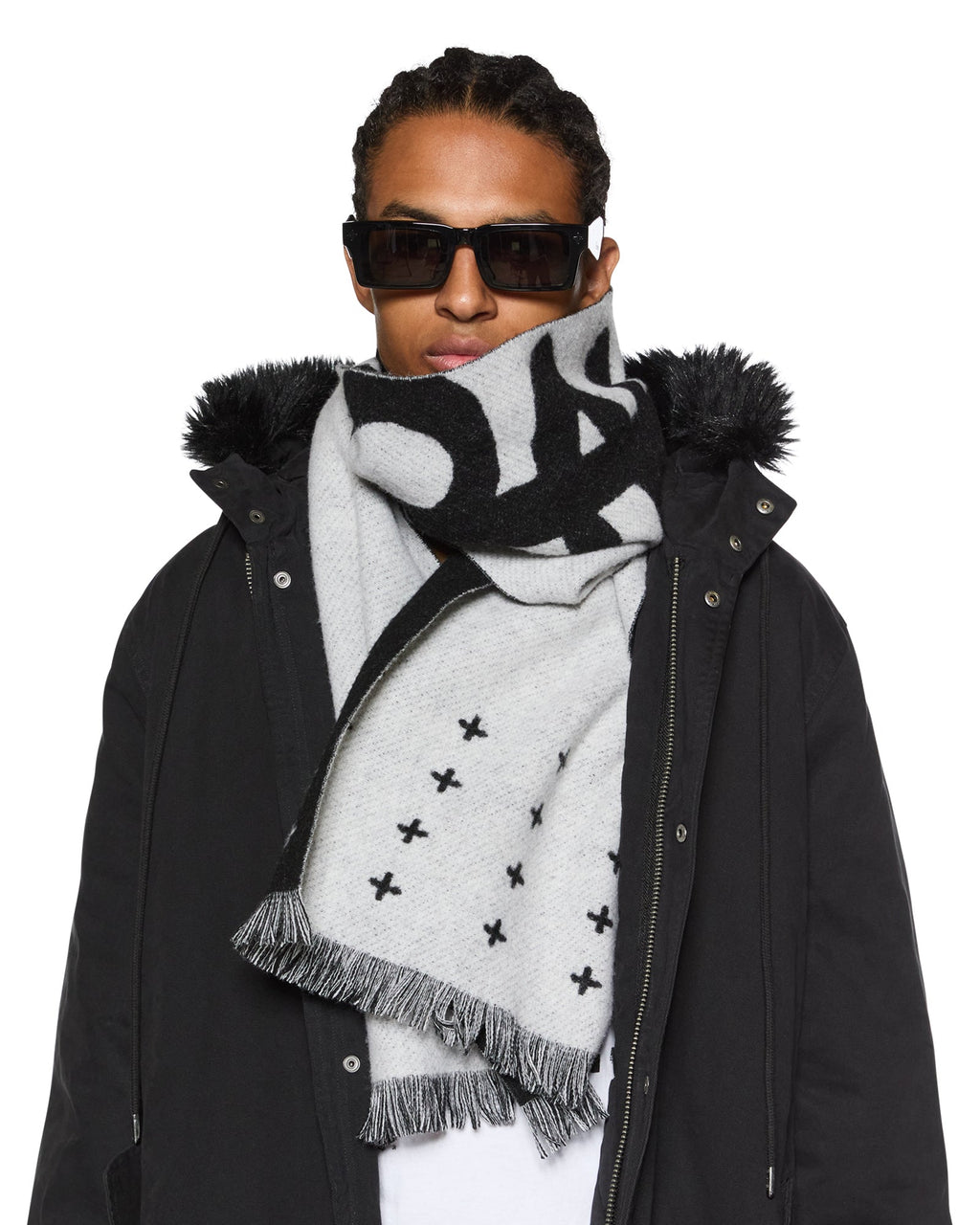 MENS RANGER PARKA OD BLACK JACKETS