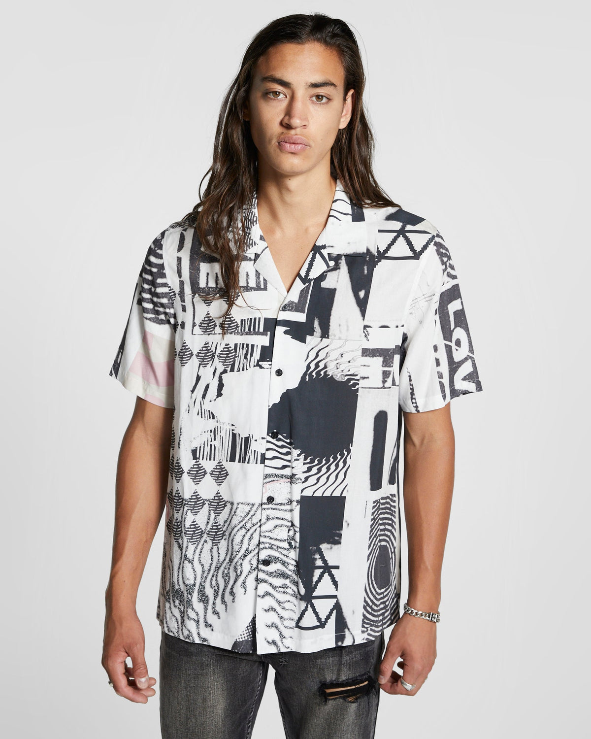 LOVE RAVE RESORT SS SHIRT MULT