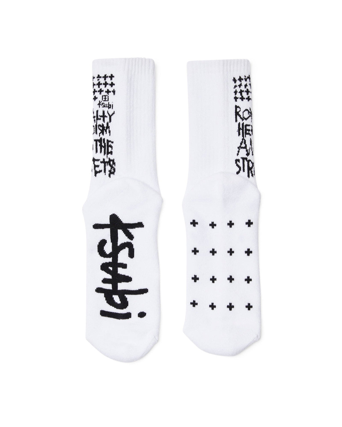 ROYALTY KSOCKS WHITE/BLACK ACCESSORIES