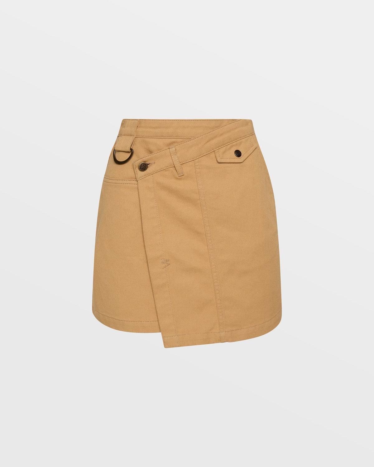 WOMENS KOMMAND CARGO SKIRT CARAMEL SKIRTS