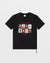 ICONS BIGGIE SS TEE JET BLACK