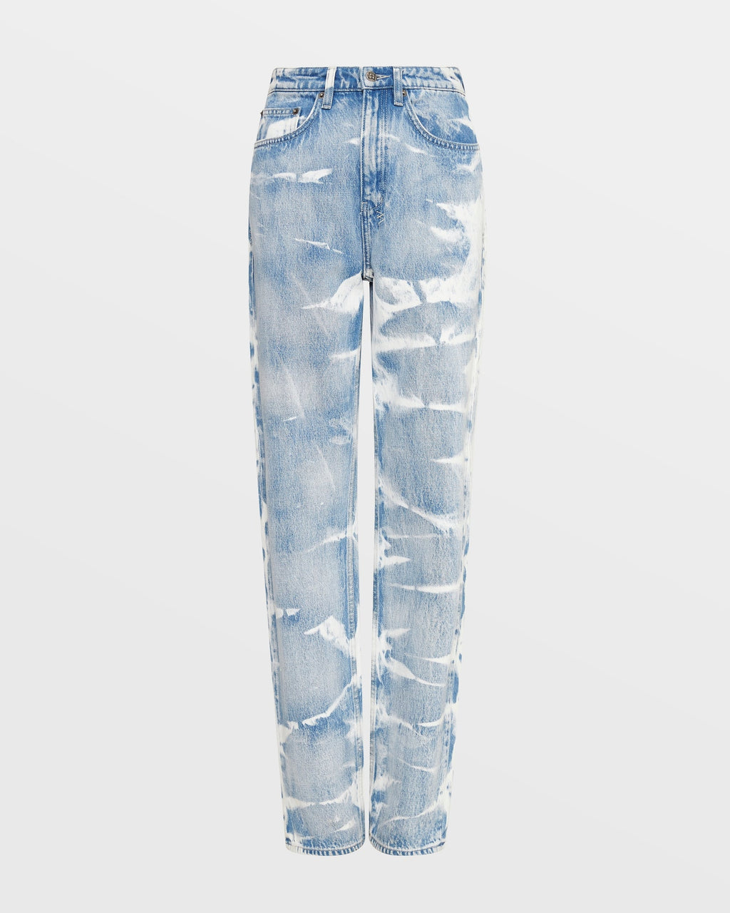 Womens Playback Motley Straight Denim Jeans - Multi Colour