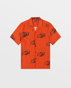 MENS UNITY SIGN RESORT SS SHIRT ORANGE SHIRTS