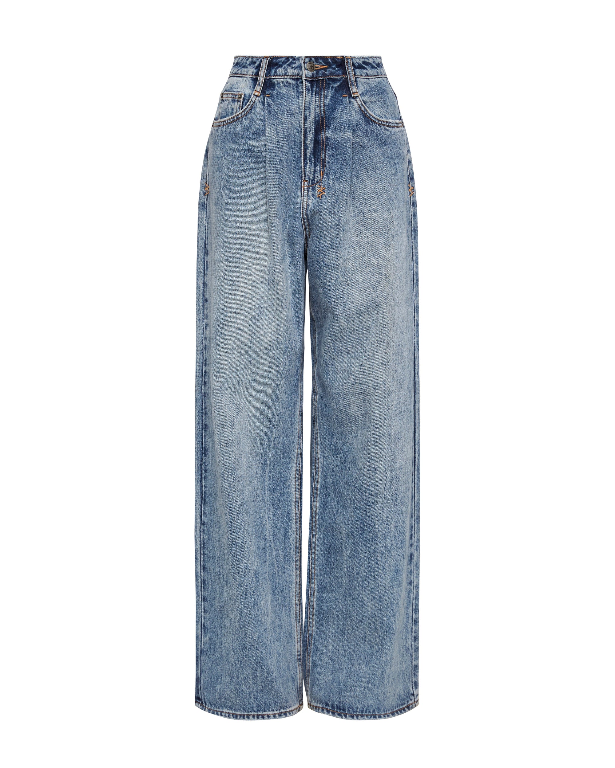 WOMENS  LO KEY HAVEN WIDE DENIM JEANS