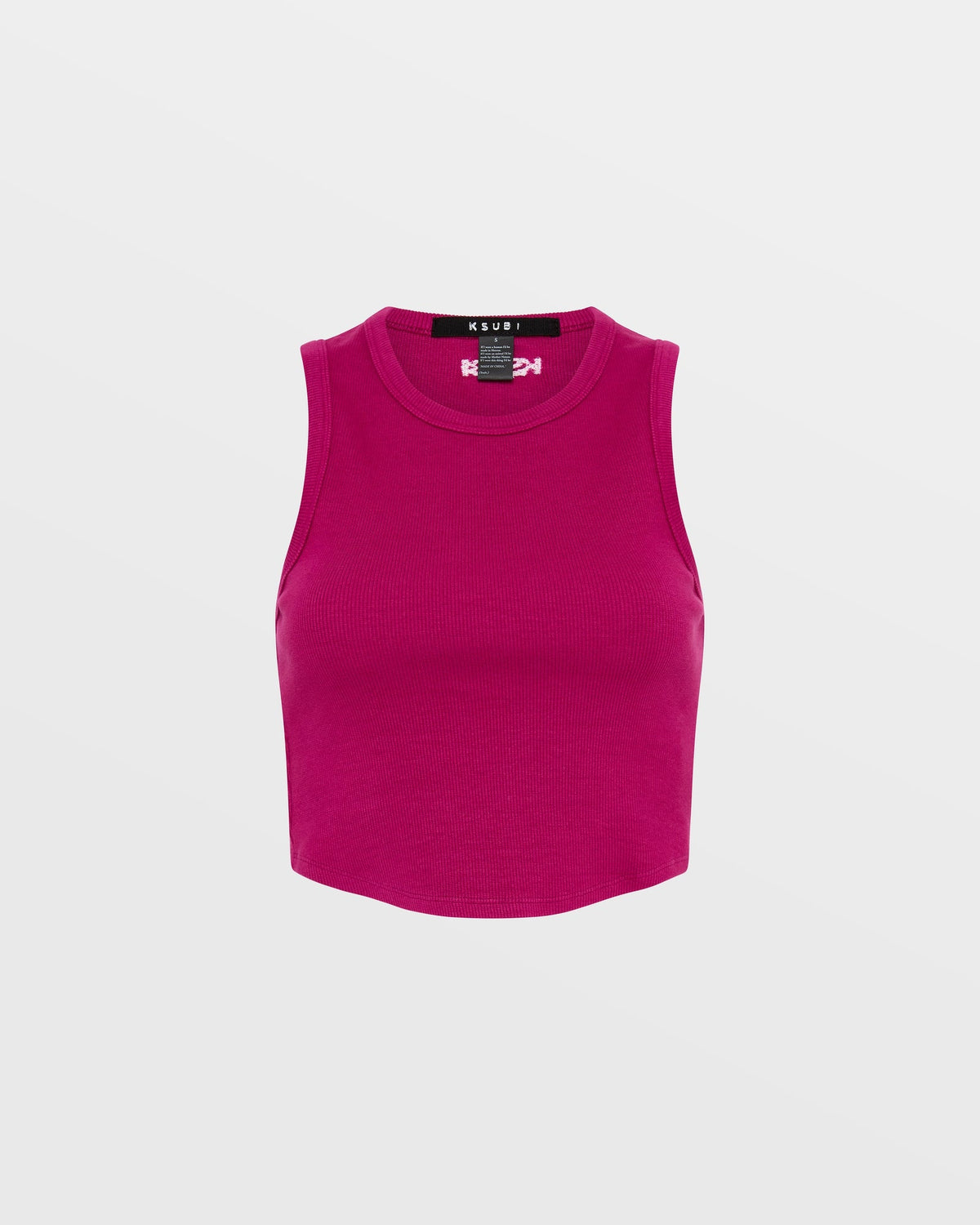 Womens Syndicate Tank Orchid Fitted Fashion Tops - Pink
