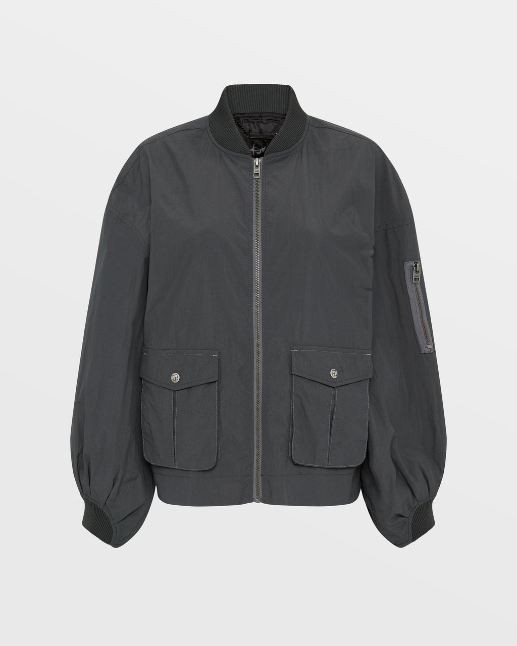 WOMENS ELEMENTAL BOMBER CHARCOAL JACKETS