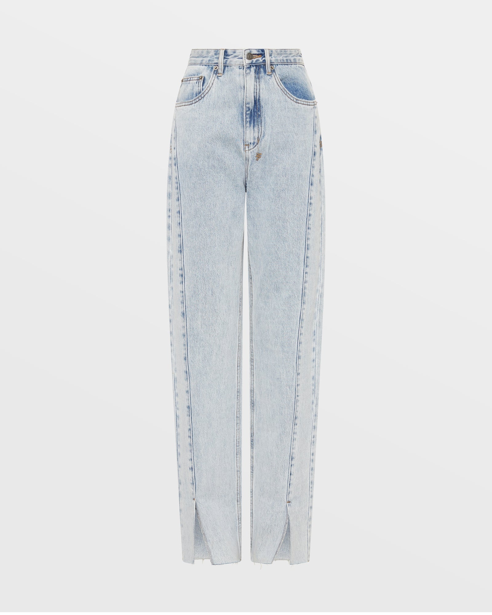 WOMENS  PLAYBACK MUSE PANEL STRAIGHT DENIM JEANS
