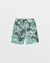MENS  ASTRO SHORT GREEN DYE RELAXED WALKSHORTS