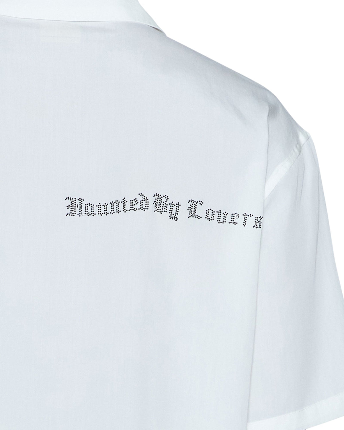 MENS HBL DINER SS SHIRT SATIN WHITE SHIRTS