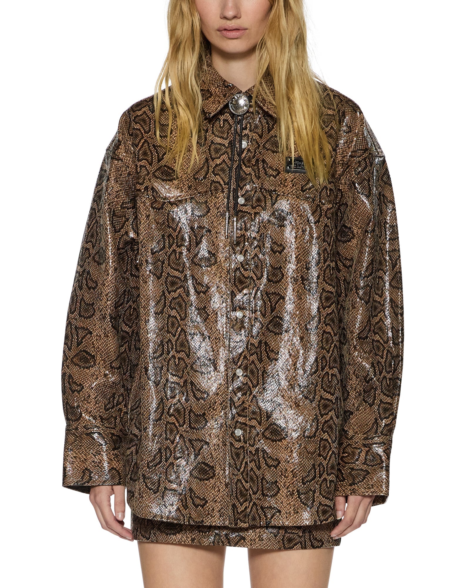 WOMENS ASTRA LS SHIRT SNAKEBITE OVERSIZED SHIRTS