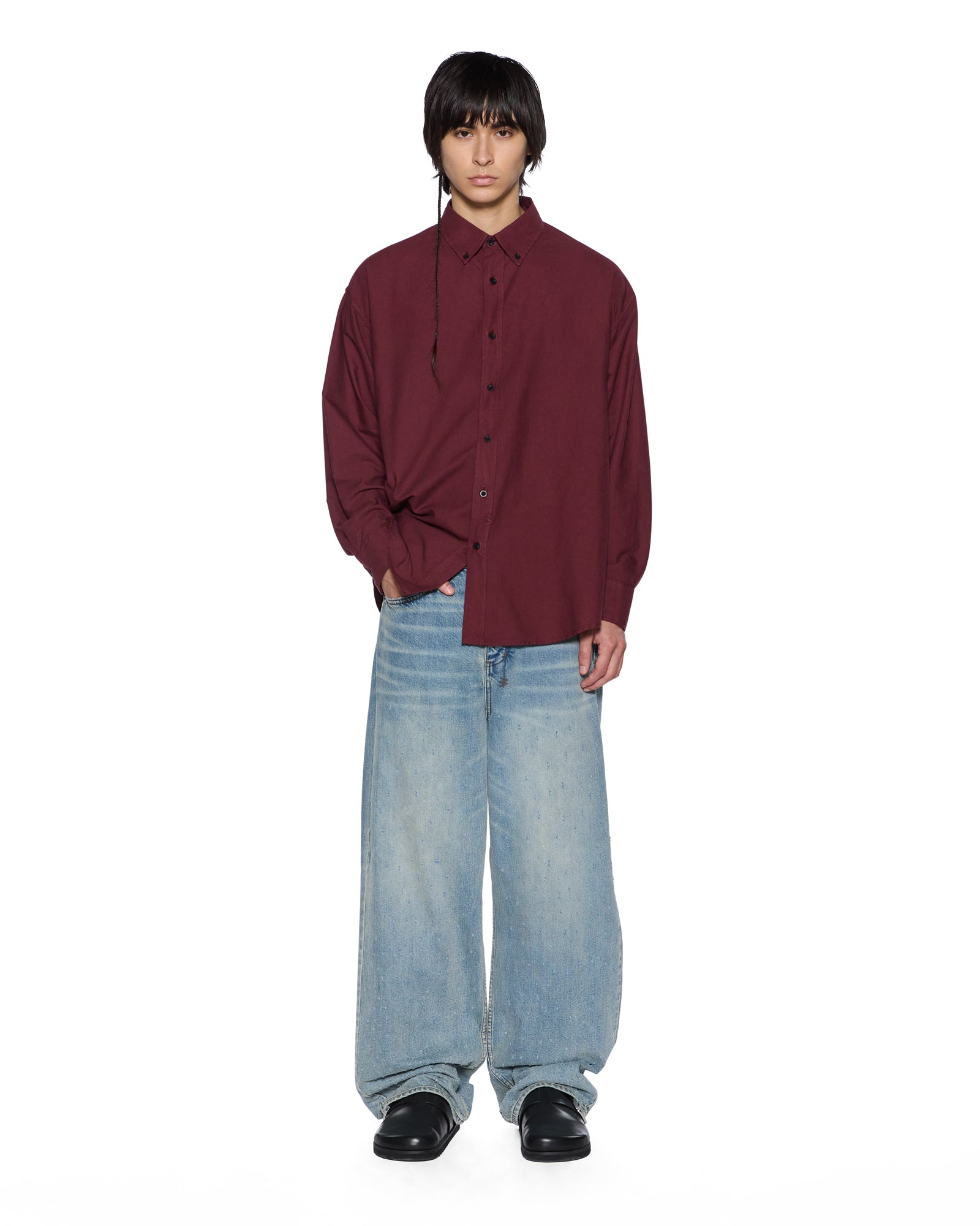 MENS ANTI LS SHIRT OX REGULAR SHIRTS