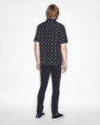 Mens Allstar Resort Ss Shirt Black Regular Shirts - Black