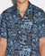 MENS  BADDIES RESORT SS SHIRT BLUE REGULAR SHIRTS