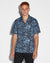MENS  BADDIES RESORT SS SHIRT BLUE REGULAR SHIRTS