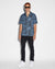 MENS  BADDIES RESORT SS SHIRT BLUE REGULAR SHIRTS