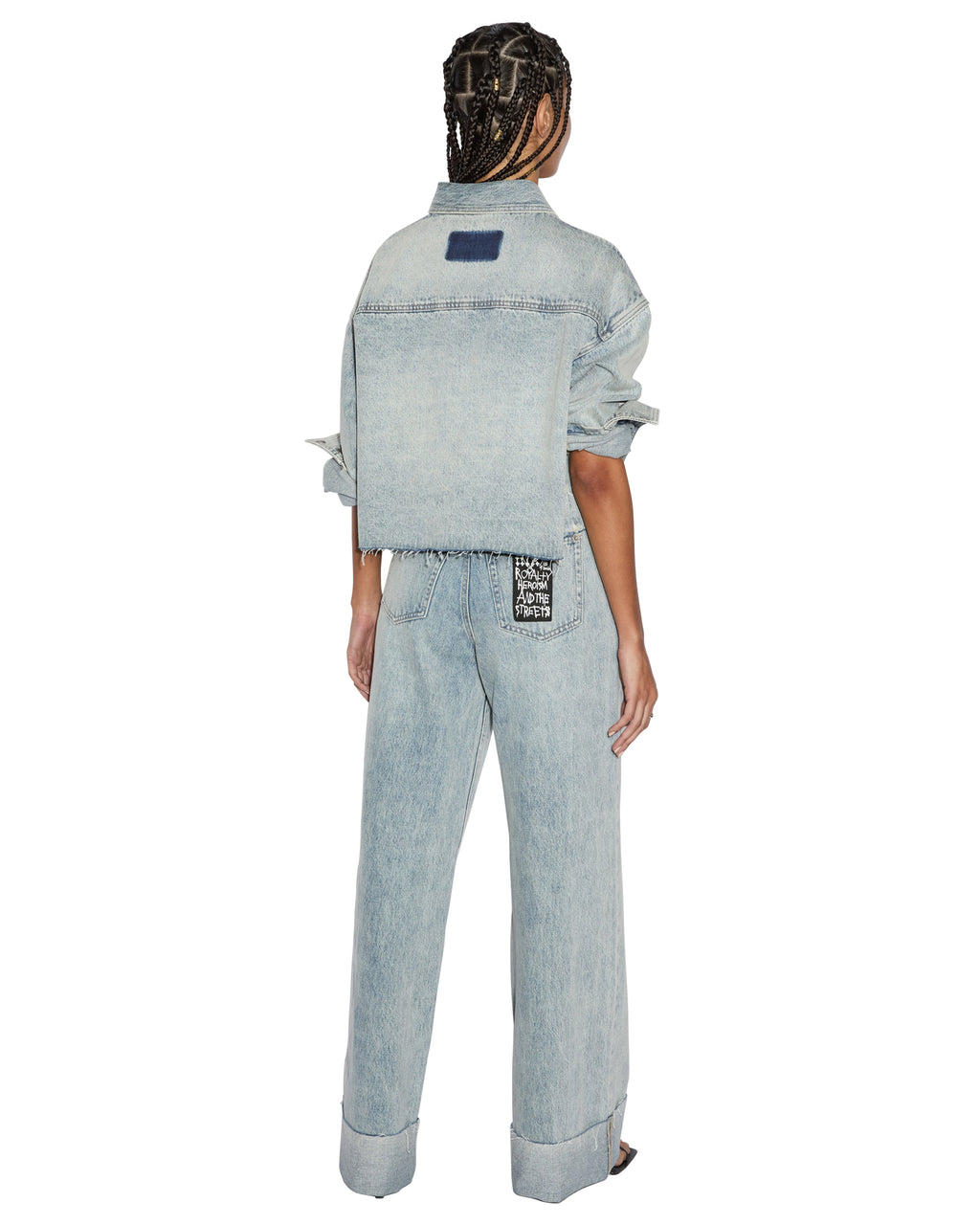 WOMENS CUTAWAY LS SHIRT WORN SHIRTS