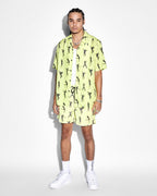Mens Dance Klass Boardshort Daylite Regular Walkshorts - Green