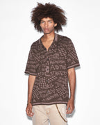 MENS HEROISM KNIT RESORT SS SHIRT JAVA SHIRTS
