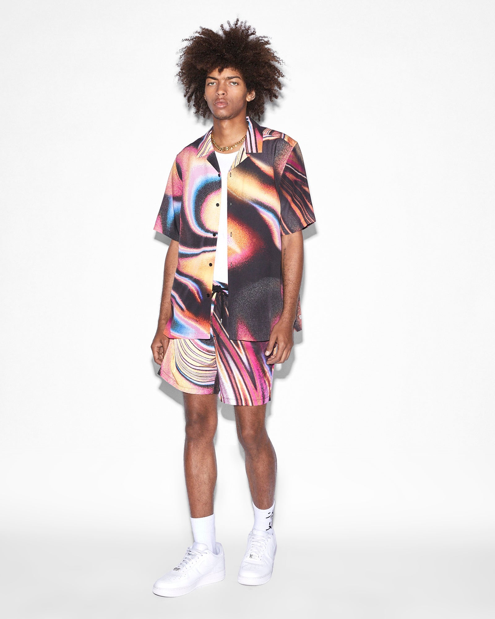 MENS MIND STATE BOARDSHORT MULTI REGULAR WALKSHORTS