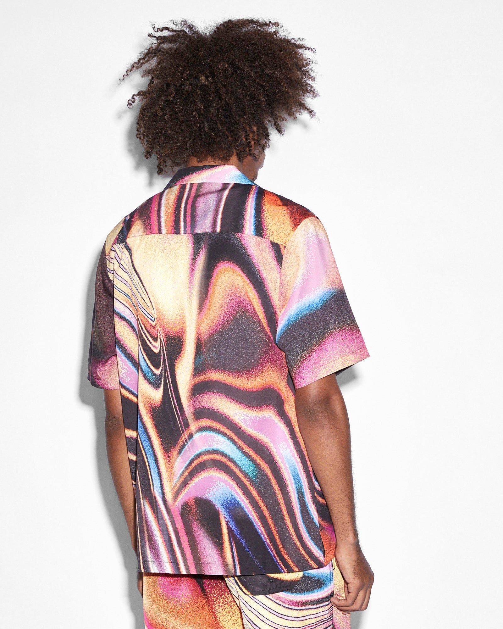 MENS  MIND STATE RESORT SS SHIRT MULTI REGULAR SHIRTS