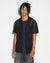 MENS  NET WORTH KNIT RESORT SS SHIRT BLACK REGULAR KNITWEAR