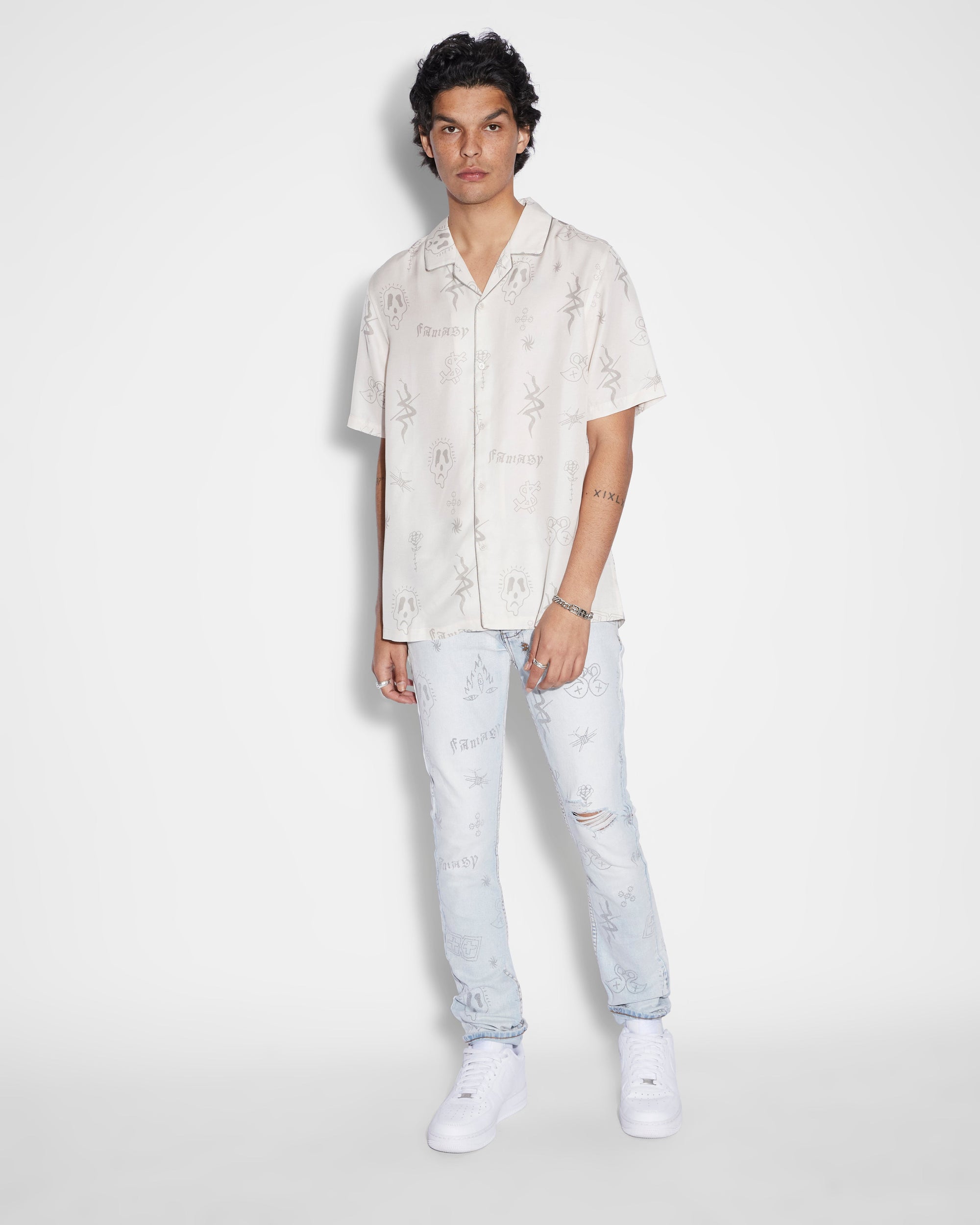 MENS  CHITCH STIK N POKE SLIM DENIM JEANS